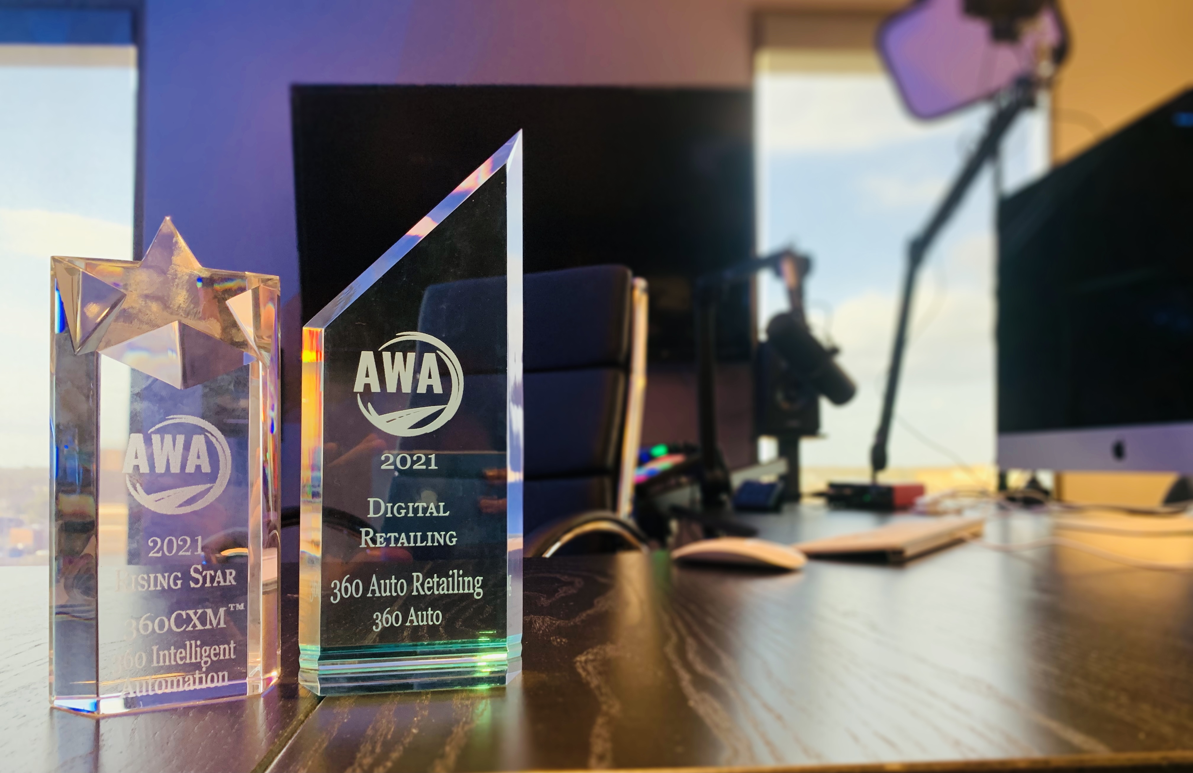 360 AUTO Wins 2 AWA 2021 Awards for Best in Class CXM and Digital Retailing Technology